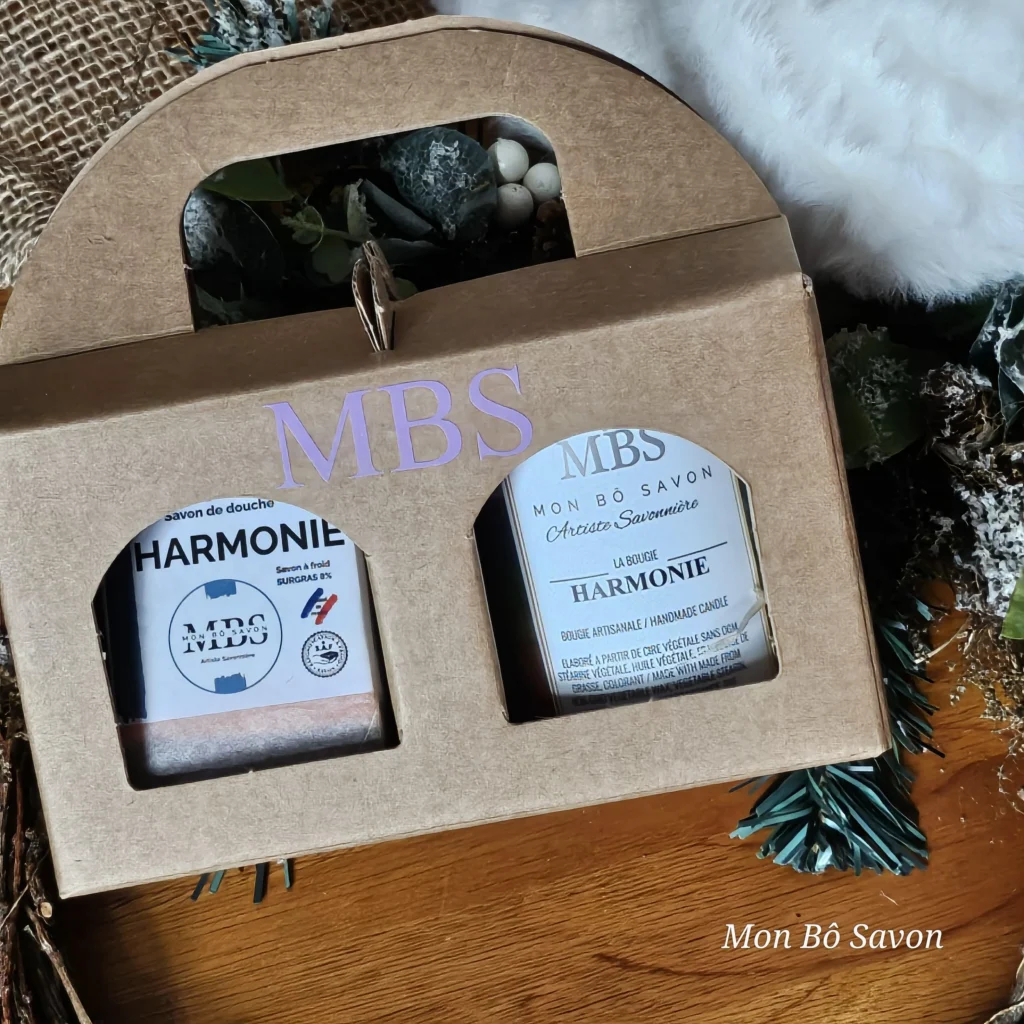 bougie et savon harmonie
