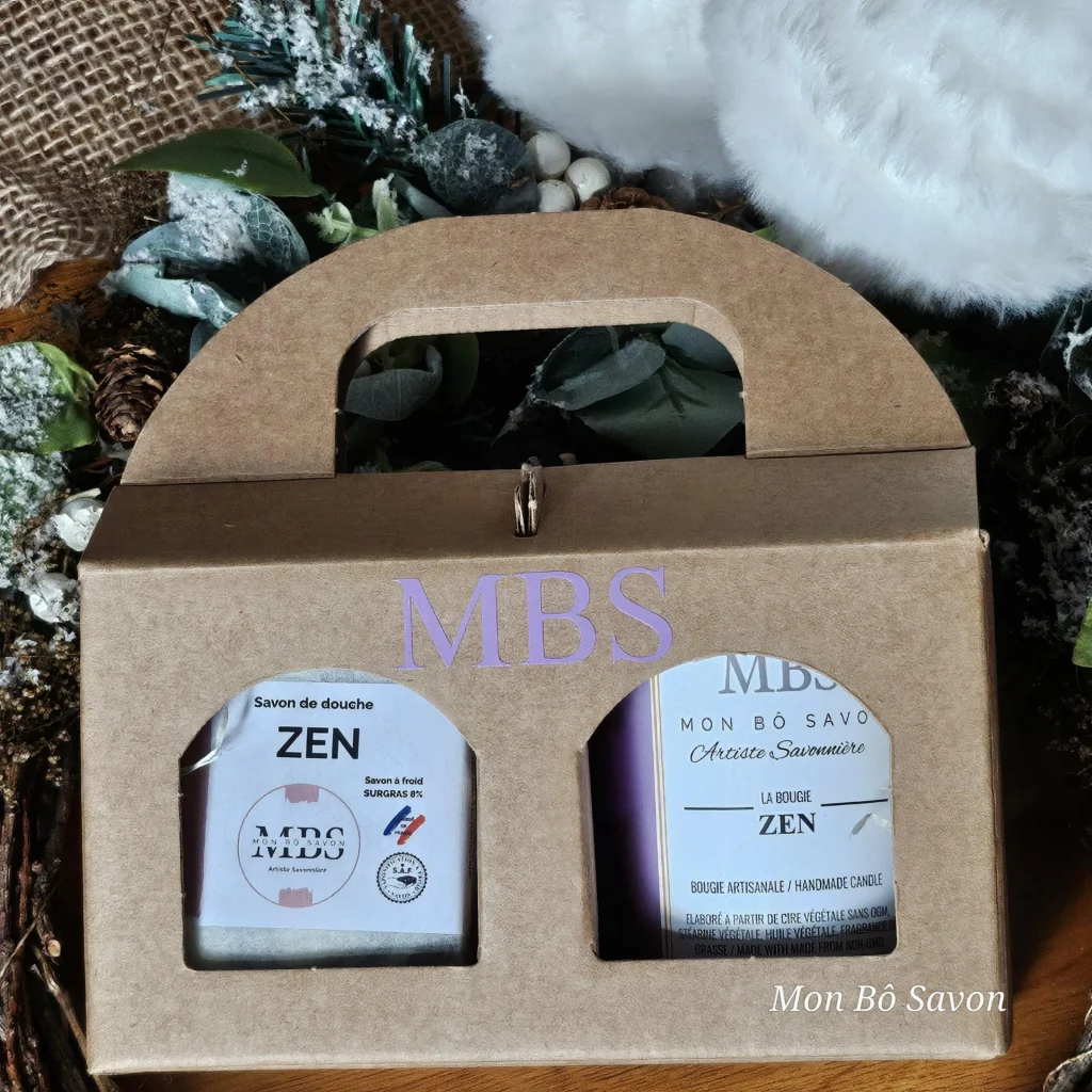 bougie et savon zen