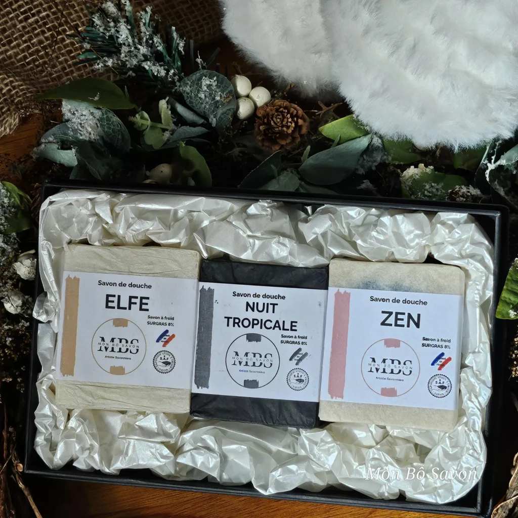 coffret 3 savons